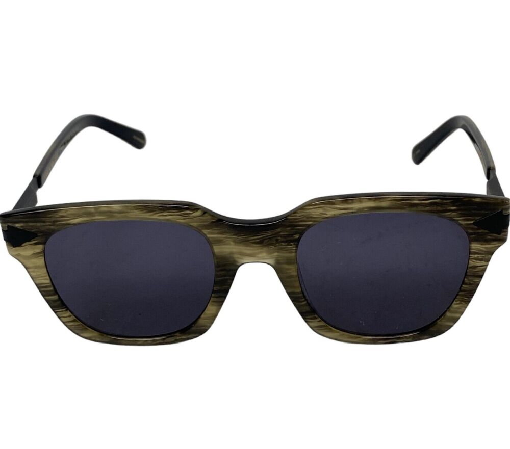 Karen Walker Monumental  Travis Olive Black 1821900 50-24 150 Sunglasses